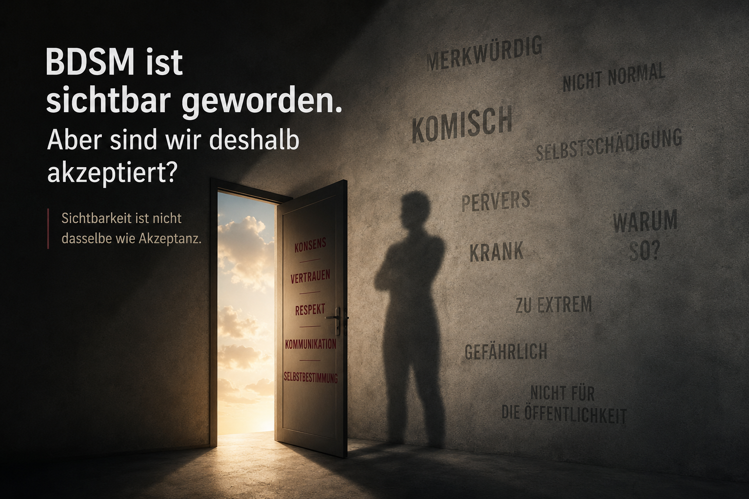 BDSM ist sichtbar geworden. Aber sind wir deshalb akzeptiert?